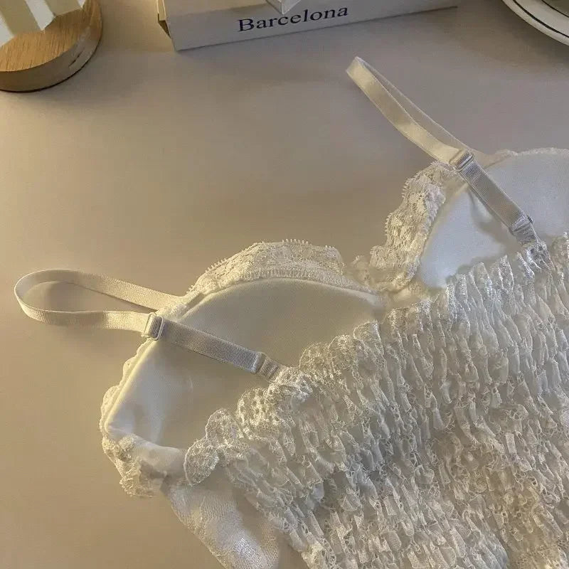 Lace Corset Crop Top