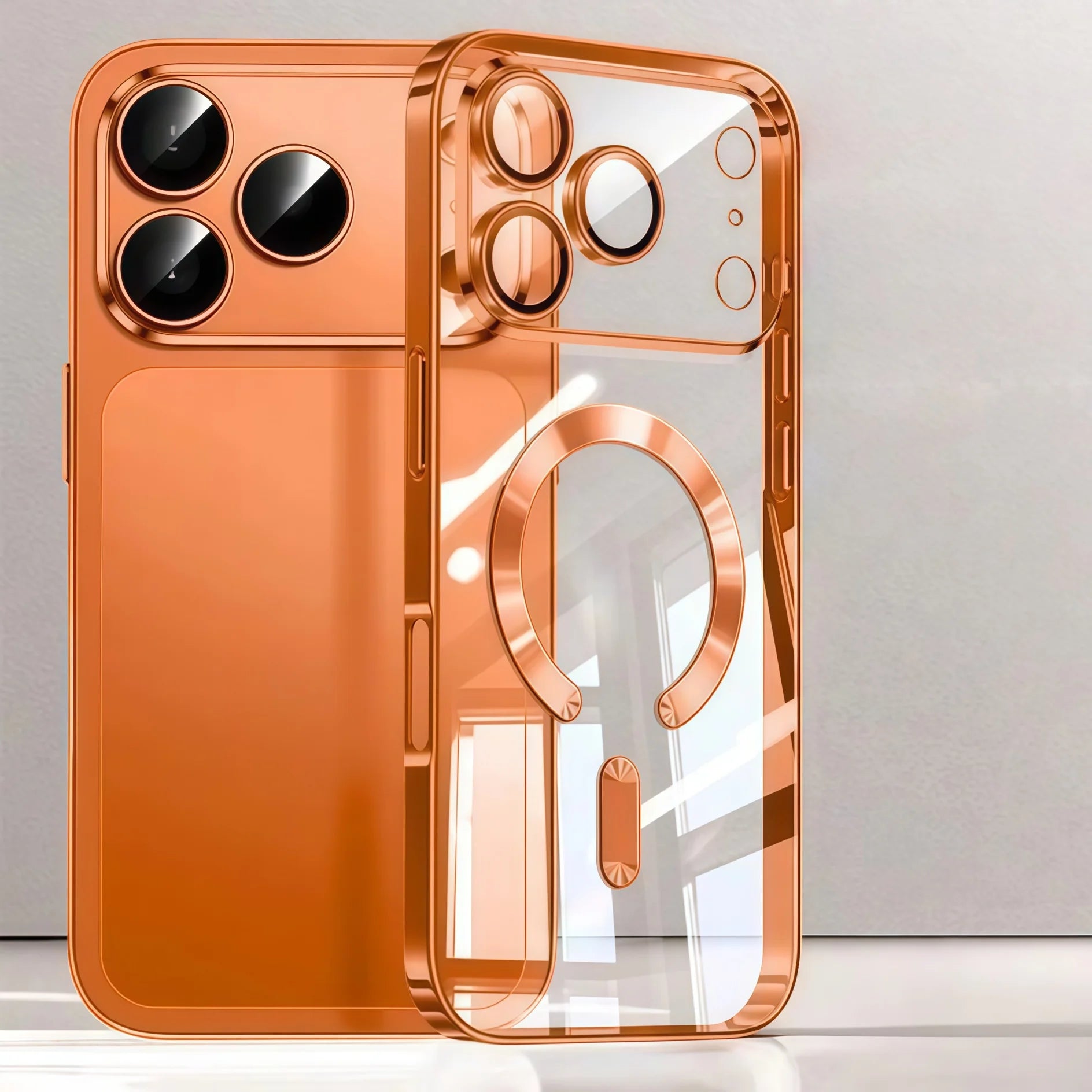 Funda Transparente Magnética para iPhone