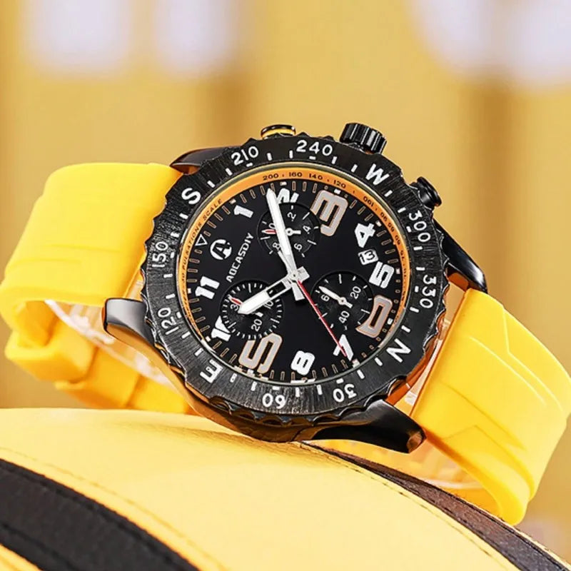 Men's Waterproof Sports Chronograph Watch