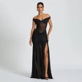 Elegant Backless Maxi Dress