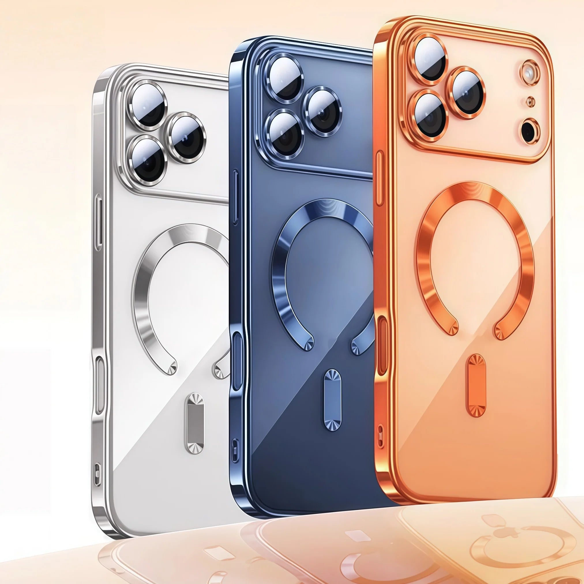 Funda Transparente Magnética para iPhone