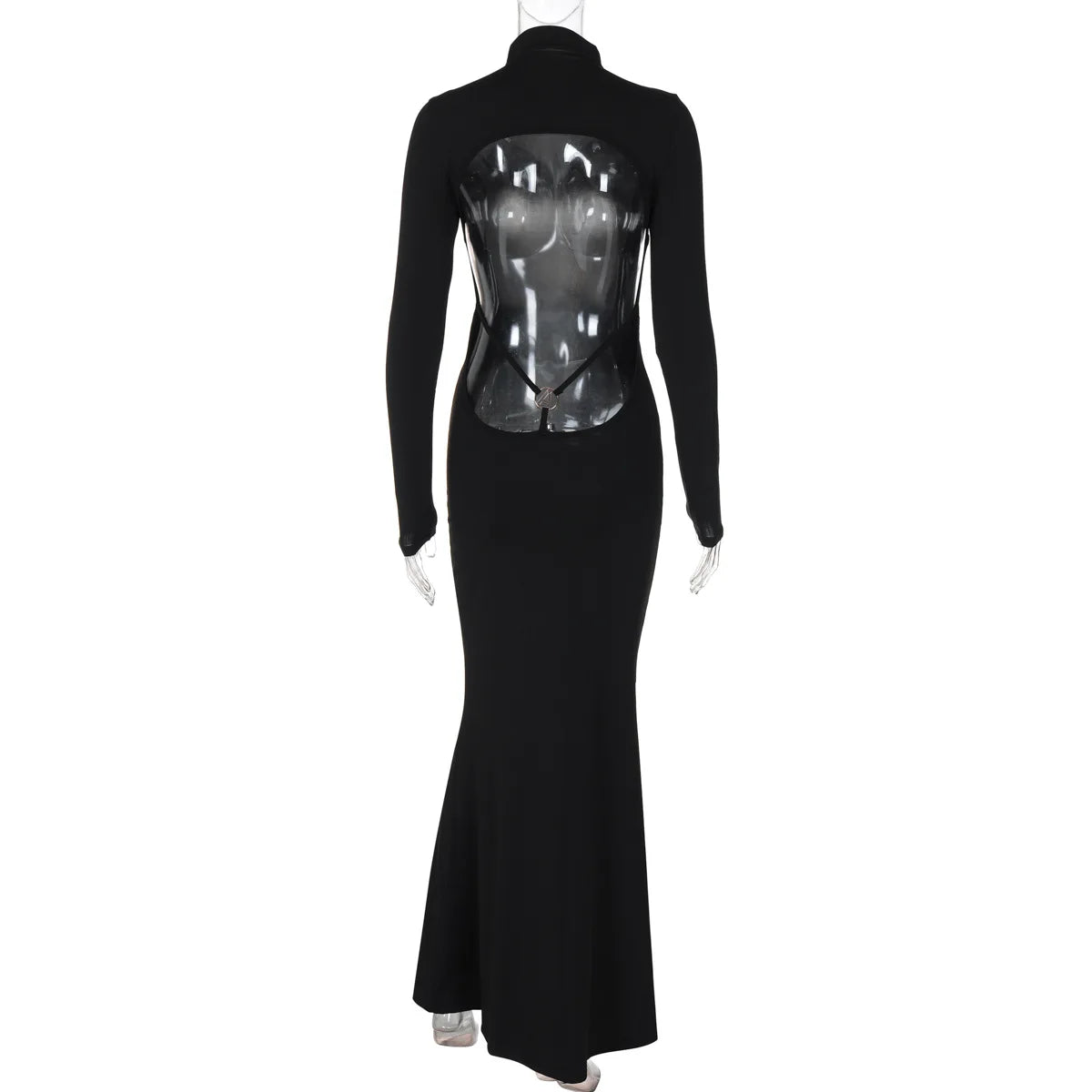 Elegant Backless Maxi Dress