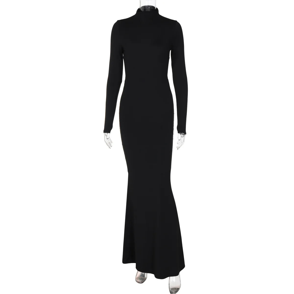 Elegant Backless Maxi Dress