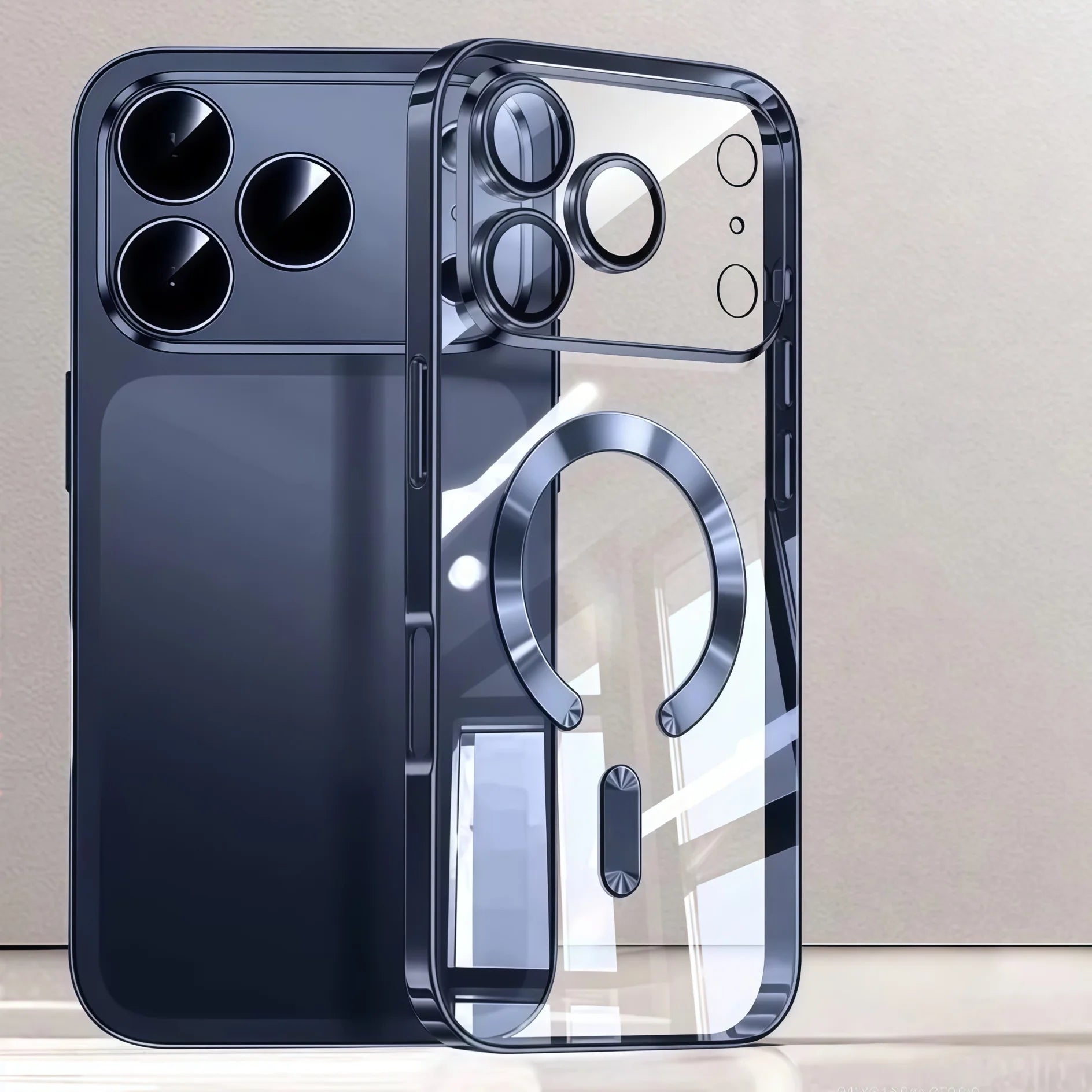Funda Transparente Magnética para iPhone