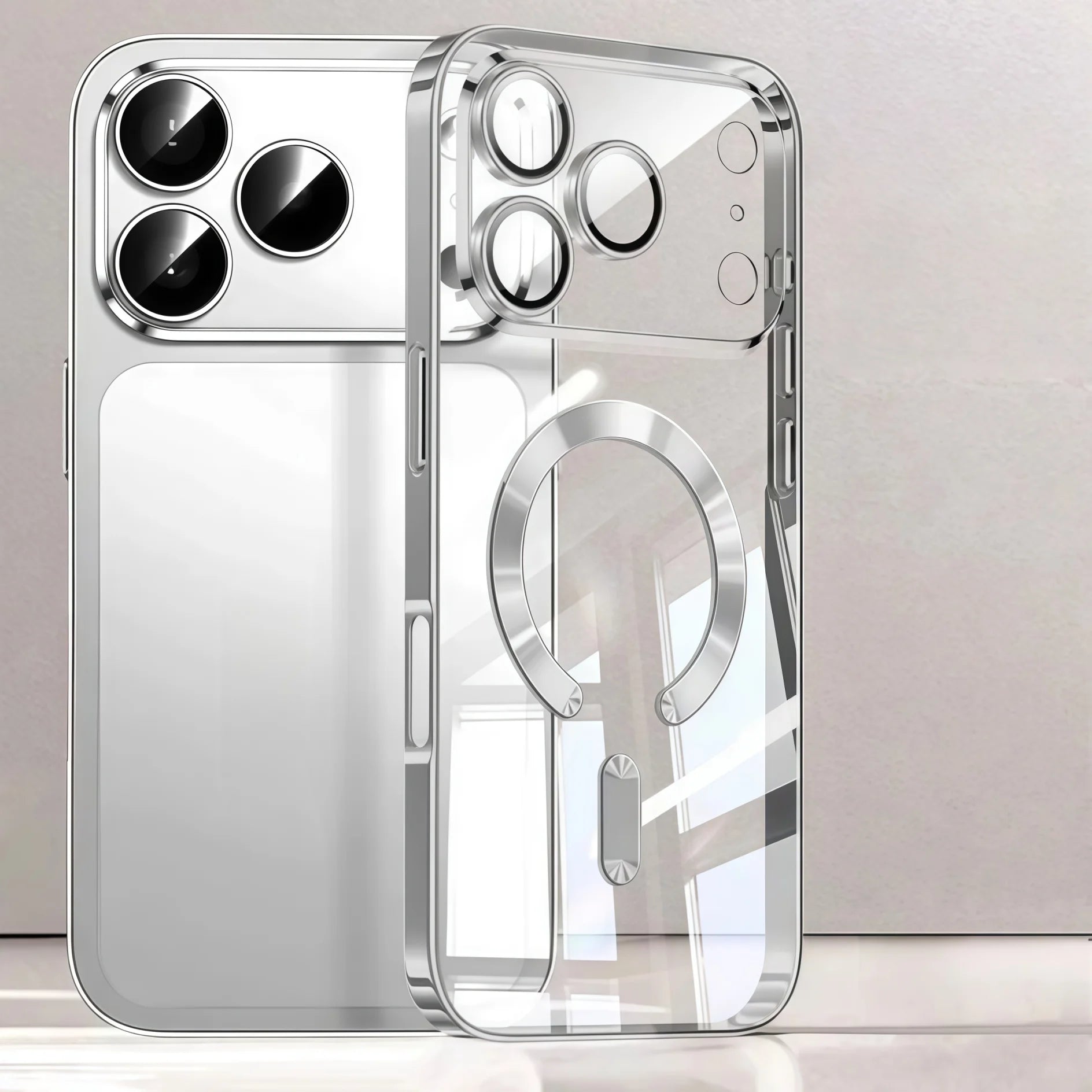 Funda Transparente Magnética para iPhone