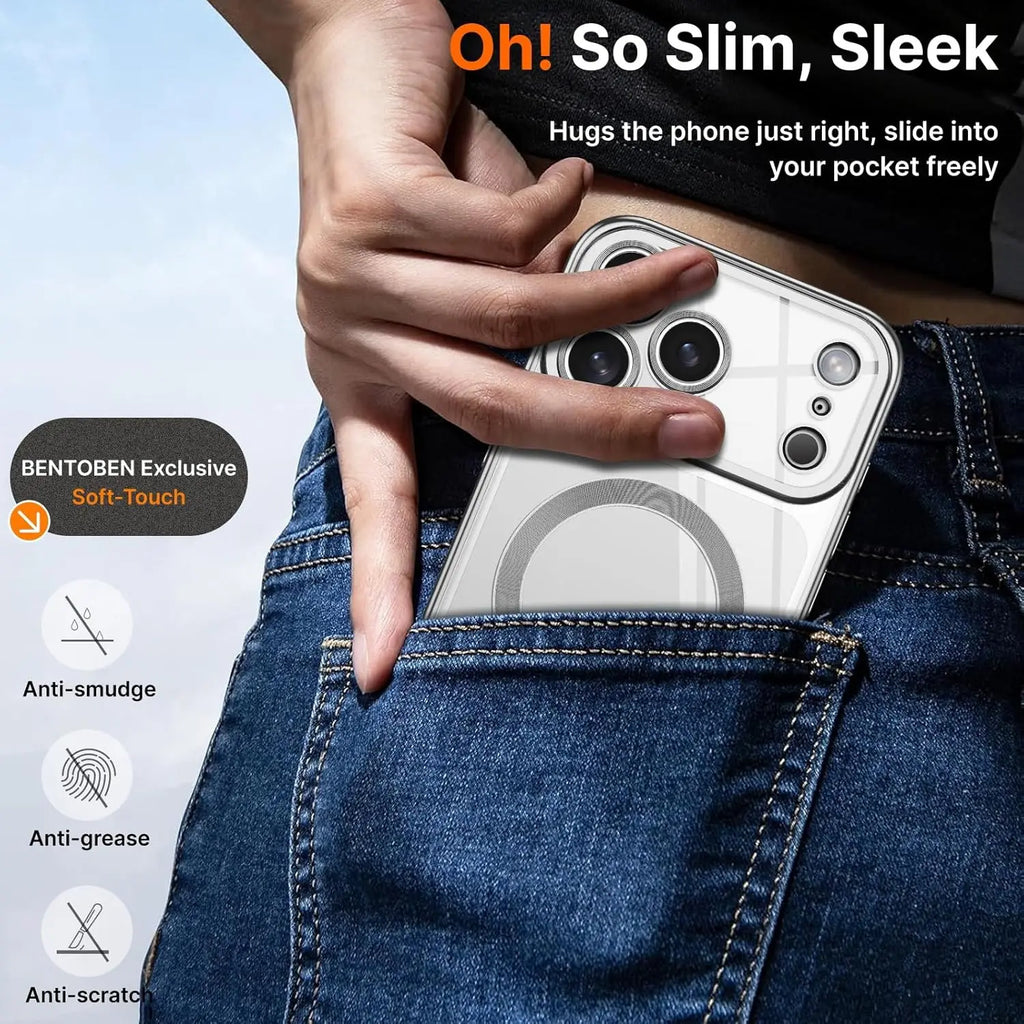 Magnetic Clear iPhone Case