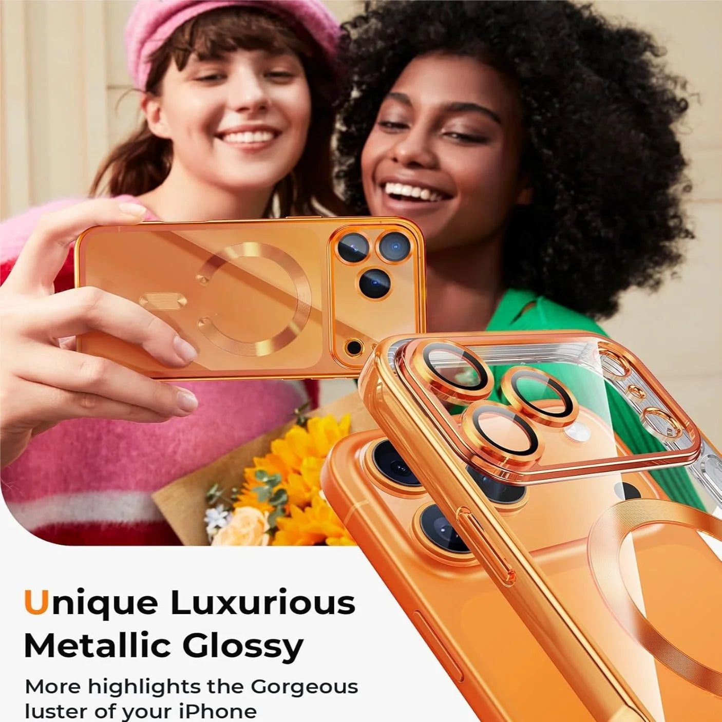 Magnetic Clear iPhone Case