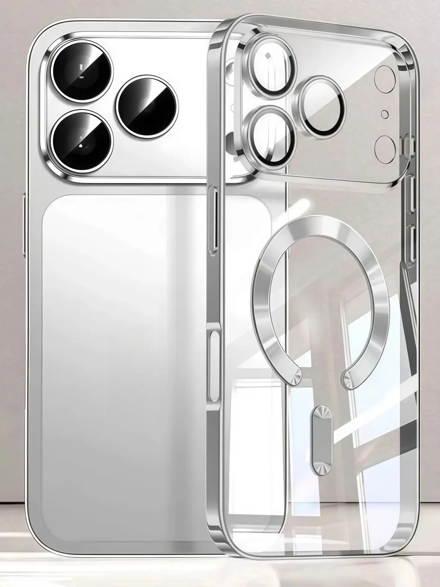 Funda Transparente Magnética para iPhone